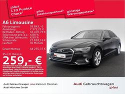 Mythosschwarz metallic Gebraucht 2023 Audi A6 Advanced Limousine | 39.843 € (Fairer Preis)