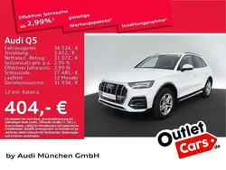 Ibisweiß Gebraucht 2022 Audi Q5 Ambiente SUV | 34.524 € (Superpreis)