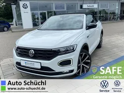 Weiß Gebraucht 2021 VW T-Roc Cabriolet R-line Cabrio | 29.470 € (Fairer Preis)