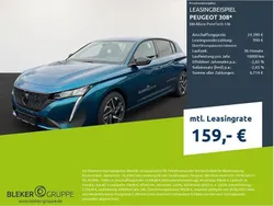 Obsession blau Gebraucht 2024 Peugeot 308 Allure Limousine | 24.390 € (Guter Preis)