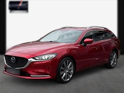 Rot metallic Gebraucht 2018 Mazda 6 Sports-Line Kombi | 26.210 € (Teuer)