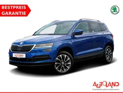 Race blau metallic (metallic) Gebraucht 2020 Skoda Karoq Drive SUV | 24.950 € (Teuer)