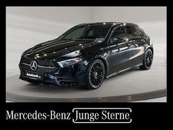Metalliclack kosmosschwarz Gebraucht 2021 Mercedes A250 AMG Limousine | 31.584 € (Fairer Preis)