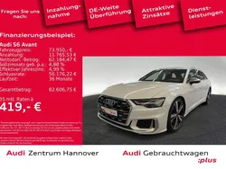 Gletscherweiß metallic Gebraucht 2024 Audi S6 Ambiente Kombi | 71.850 € (Fairer Preis)