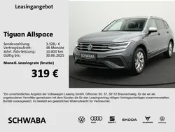 Platinum grey metallic Gebraucht 2024 VW Tiguan Allspace Life SUV | 35.280 € (Guter Preis)