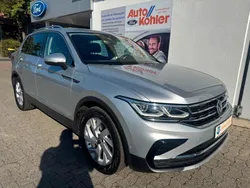 Reflexsilber metallic Gebraucht 2021 VW Tiguan Elegance SUV | 29.700 € (Guter Preis)