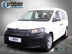 Weiss / candy weiss Gebraucht 2022 VW Caddy Maxi Van / Kleinbus | 21.222 € (Fairer Preis)