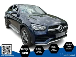 Blau Gebraucht 2021 Mercedes GLC300e AMG line Coupé | 43.621 € (Guter Preis)