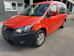 Orange Gebraucht 2014 VW Caddy Maxi Trendline Van / Kleinbus | 8.499 € (Guter Preis)
