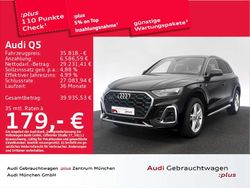 Mythosschwarz metallic Gebraucht 2022 Audi Q5 S-Line SUV | 35.818 € (Superpreis)