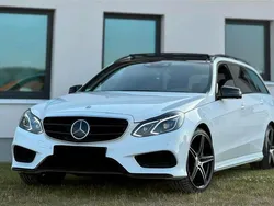Weiß Gebraucht 2016 Mercedes E350 AMG line Kombi | 14.900 € (Guter Preis)
