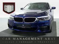 Mediterranblau (metallic) Gebraucht 2018 BMW 530 M Sport Kombi | 29.888 € (Teuer)