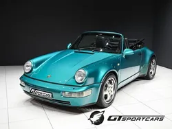 Wimbledongrün Gebraucht 1992 Porsche 911 Carrera Cabriolet Cabrio | 129.900 €