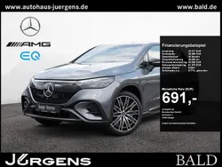 Grau selenite grey metallic Gebraucht 2024 Mercedes EQE500 AMG SUV | 73.350 €