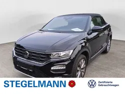 Deep black perleffekt Gebraucht 2021 VW T-Roc Cabriolet Style Cabrio | 22.390 € (Fairer Preis)
