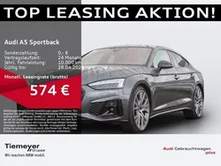 Grau Gebraucht 2023 Audi A5 Sportback Competition Limousine | 50.740 € (Teuer)