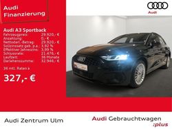 Schwarz Gebraucht 2024 Audi A3 Sportback Advanced Plus Kleinwagen | 33.980 € (Fairer Preis)