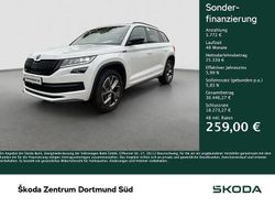 Moonweiss metallic Gebraucht 2021 Skoda Kodiaq SportLine SUV | 31.111 € (Fairer Preis)