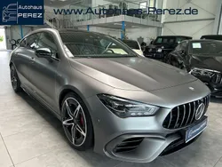Grau Gebraucht 2023 Mercedes CLA45 AMG Shooting Brake AMG Kombi | 54.899 € (Etwas zu teuer)