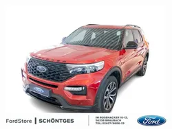 Rot Gebraucht 2021 Ford Explorer ST-Line SUV | 43.980 € (Guter Preis)