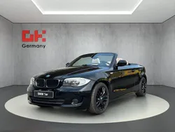 Black sapphire metallic Gebraucht 2013 BMW 120 Cabriolet Sport Line Cabrio | 14.999 € (Etwas zu teuer)