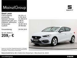 Glacial weiß metallic Gebraucht 2025 Seat Leon FR Limousine | 26.220 € (Fairer Preis)