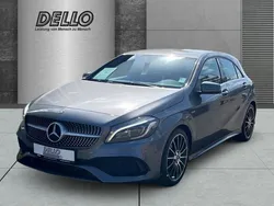 Grau Gebraucht 2018 Mercedes A200 AMG line Limousine | 20.990 € (Fairer Preis)