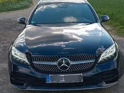 Blau Gebraucht 2019 Mercedes C220 AMG line Kombi | 20.800 € (Fairer Preis)