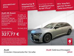 Florettsilber metallic Gebraucht 2021 Audi A6 Ambiente Kombi | 32.490 € (Guter Preis)