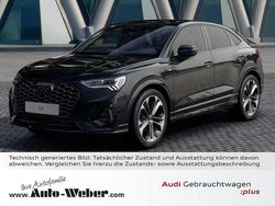 Mythosschwarz metallic Gebraucht 2024 Audi Q3 Sportback S-Line SUV | 44.960 € (Teuer)