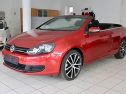 Rot Gebraucht 2014 VW Golf Cabriolet Basis Cabrio | 10.900 € (Guter Preis)