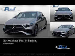 Metalliclack mountaingrau Gebraucht 2023 Mercedes A250 Night Limousine | 31.890 € (Etwas zu teuer)
