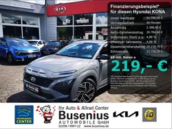 Galaxy grey / mic Gebraucht 2022 Hyundai Kona N Line SUV | 21.790 € (Fairer Preis)