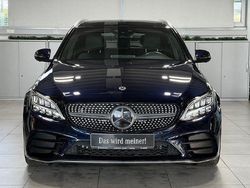 Blau Gebraucht 2020 Mercedes C200 AMG line Limousine | 31.960 € (Etwas zu teuer)