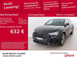 Mythosschwarz metallic Gebraucht 2025 Audi Q3 Sportback S-Line SUV | 56.500 €