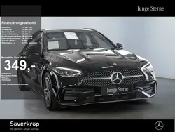 Schwarz unilack schwarz Gebraucht 2024 Mercedes C220 AMG | 41.990 € (Superpreis)