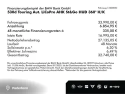 Black sapphire (schwarz) Gebraucht 2021 BMW 530 Comfort Edition Kombi | 32.790 € (Superpreis)