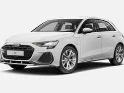 Schwarz (mythosschwarz metallic) Neu 2025 Audi A3 Sportback e-tron Basis Limousine | 38.390 € (Superpreis)