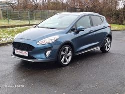 Blau Gebraucht 2018 Ford Fiesta Active Kleinwagen | 11.499 € (Guter Preis)