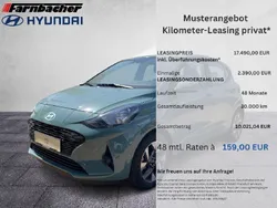Mangrove green / mic Gebraucht 2021 Hyundai i10 Trend Kleinwagen | 17.490 € (Teuer)