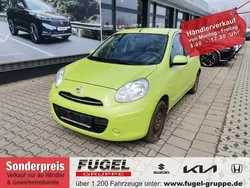 Spring green metallic Gebraucht 2011 Nissan Micra Acenta Kleinwagen | 2.329 € (Superpreis)