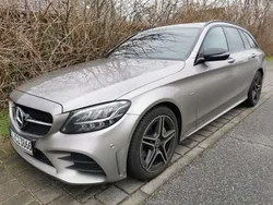 Silber Gebraucht 2021 Mercedes C220 AMG line Kombi | 27.850 € (Superpreis)