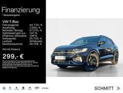 Schwarz Gebraucht 2022 VW T-Roc R-line SUV | 44.590 €