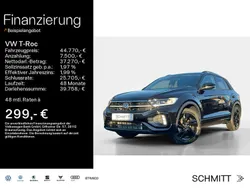 Schwarz Gebraucht 2022 VW T-Roc R-line SUV | 44.590 €