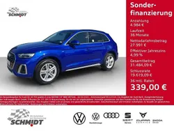 Blau Gebraucht 2021 Audi Q5 S-Line SUV | 32.975 € (Superpreis)