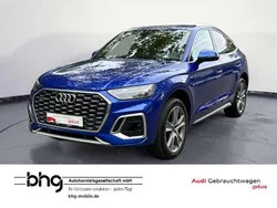 Ultrablau metallic Gebraucht 2021 Audi Q5 S-Line SUV | 38.990 € (Superpreis)