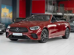 Rot Gebraucht 2021 Mercedes E400 AMG line Cabrio | 51.980 € (Fairer Preis)