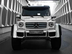 Weiß Gebraucht 2016 Mercedes G500 4x4² AMG SUV | 130.000 € (Fairer Preis)