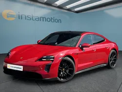 Rot Gebraucht 2023 Porsche Taycan GTS Limousine | 84.599 € (Fairer Preis)