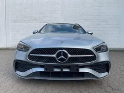 Silber Gebraucht 2021 Mercedes C220 AMG line Limousine | 29.800 € (Superpreis)